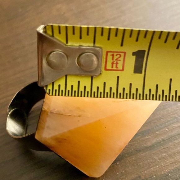 Calcite Pyramid Ring - Picture 11 of 11